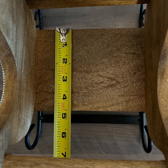 Sleigh Hill Wooden Santa Sleigh with Disco Mirror Ball Accents Christmas Decor - Picture 14 of 14